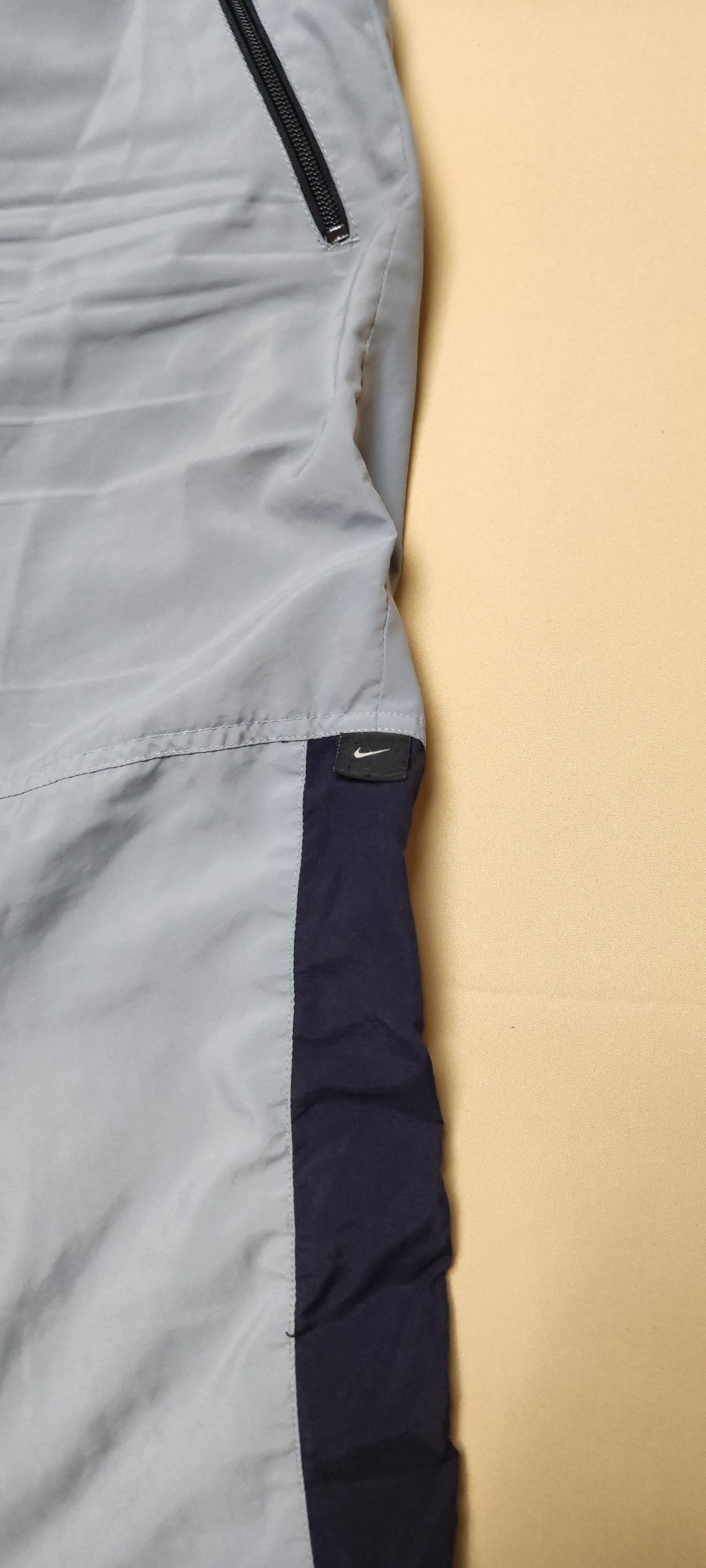 Nike × Vintage Vintage Y2K Nike Nylon Drill Track Pants (Size L) Size US 34 / EU 50 - 3 Thumbnail
