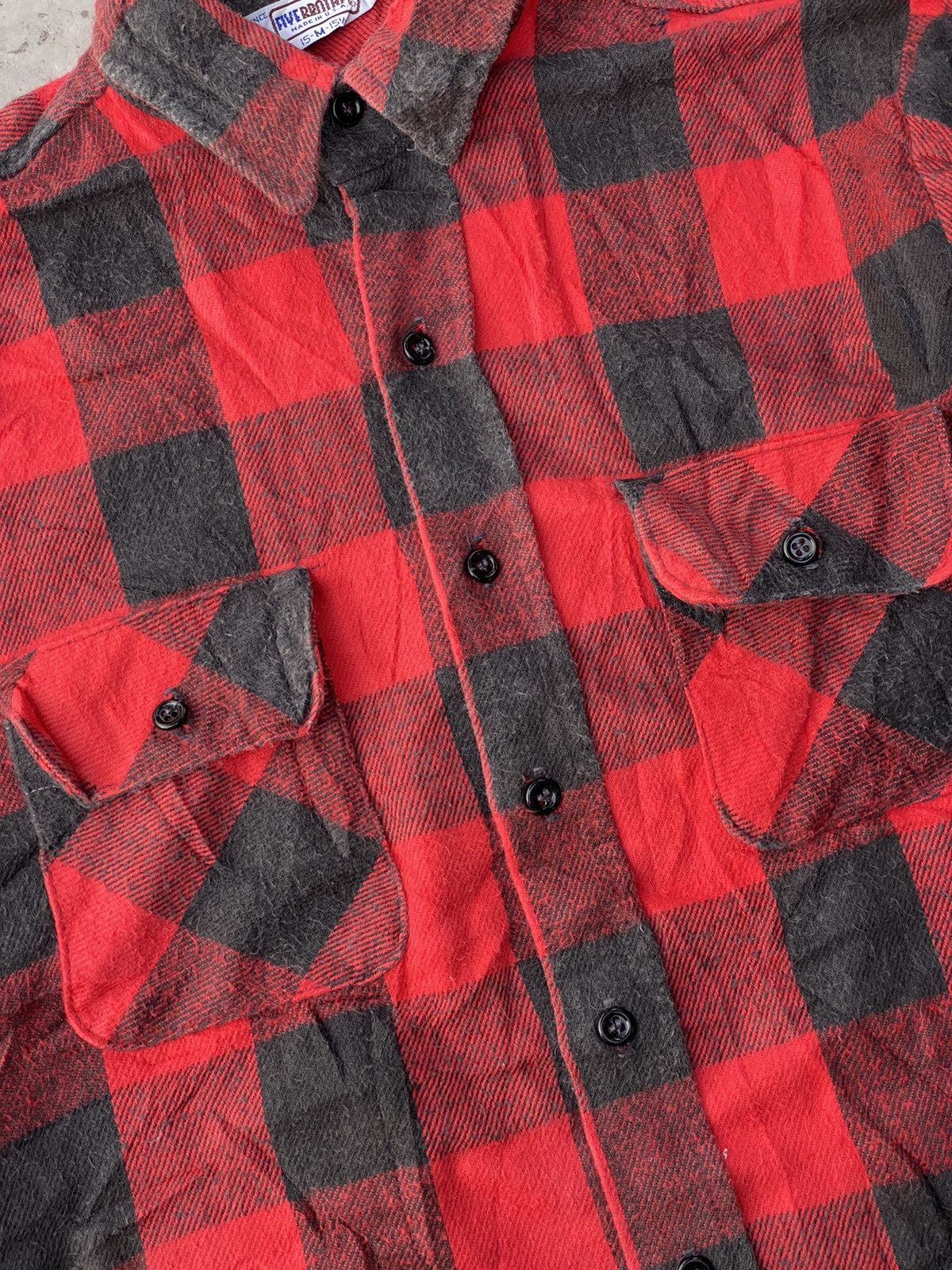 Vintage Vintage Five Brother Flannel Shirt Size US L / EU 52-54 / 3 - 2 Thumbnail