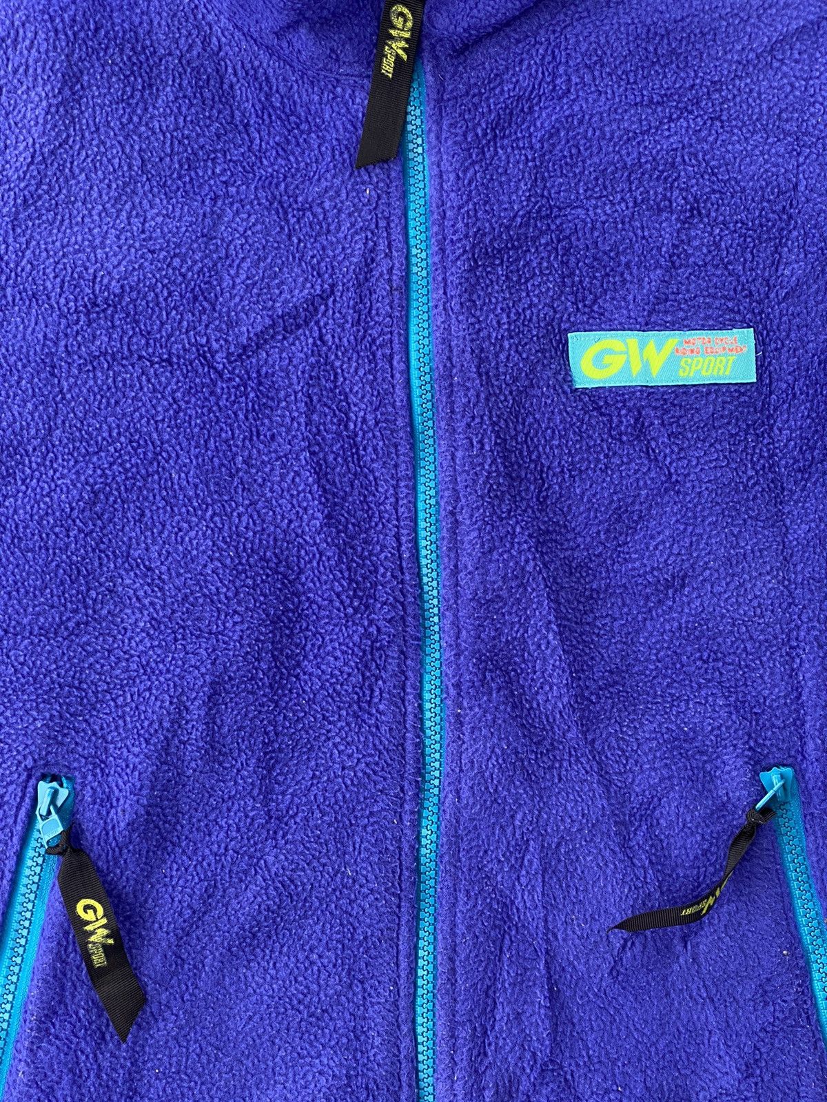 Japanese Brand × Vintage Vintage GW Sport Motor Cycle Riding Fleece Vest / Patagonia Size US M / EU 48-50 / 2 - 2 Thumbnail