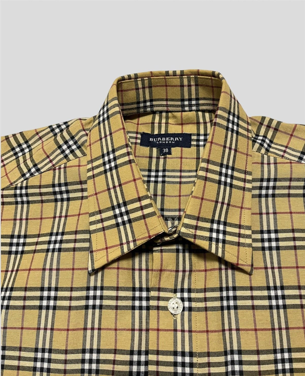 Burberry Burberry Shirt Vintage 90s Size US L / EU 52-54 / 3 - 4 Thumbnail