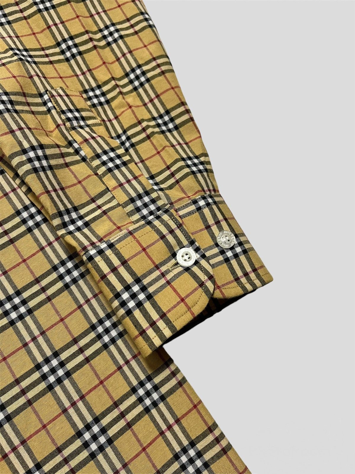 Burberry Burberry Shirt Vintage 90s Size US L / EU 52-54 / 3 - 6 Thumbnail