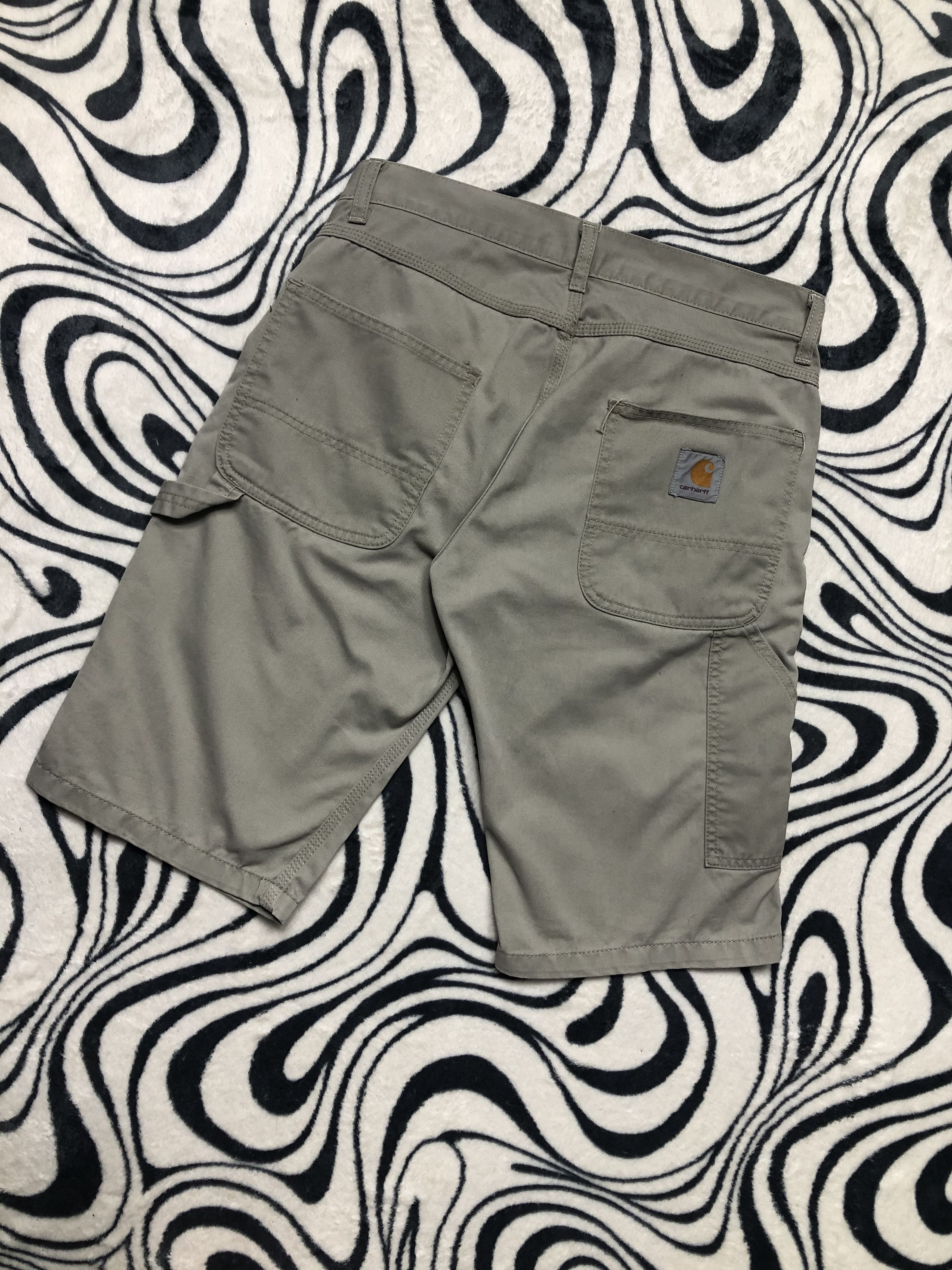 Carhartt Carhartt Vintage Mens Fort Bermuda Cargo Shorts Size US 31 - 1 Thumbnail