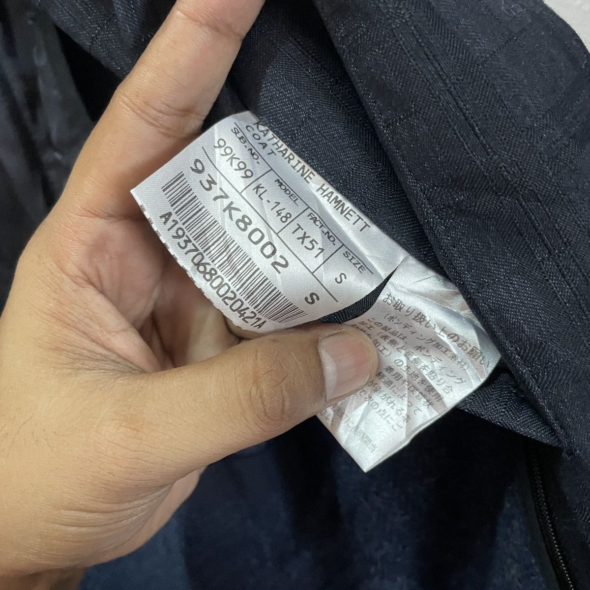Katharine Hamnett London Vintage Katharine Hamnett London Long Jacket Size US M / EU 48-50 / 2 - 7 Thumbnail