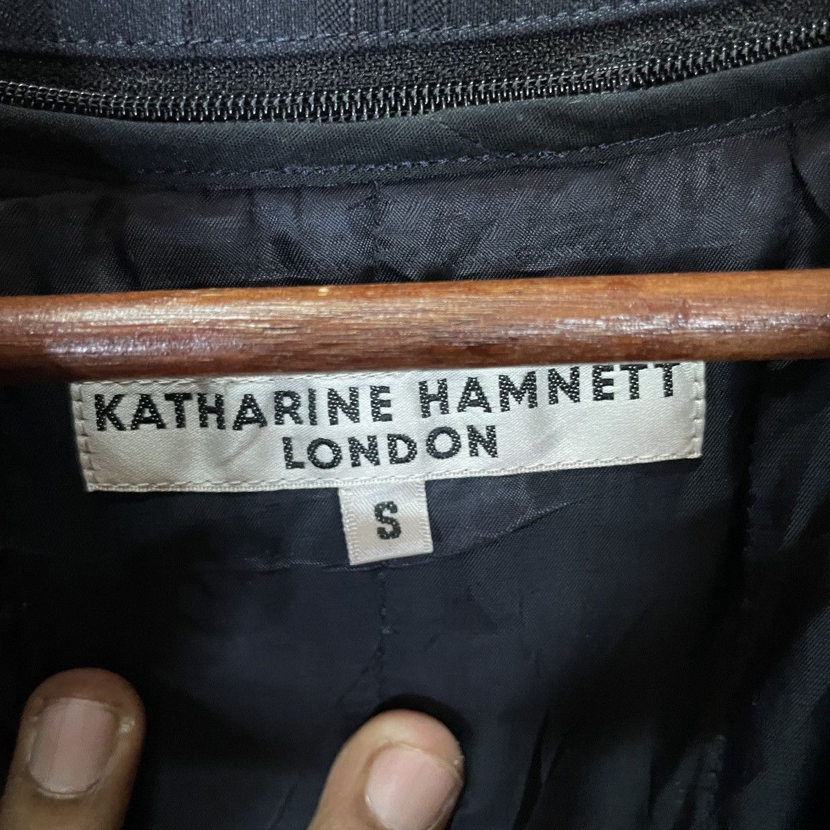 ジャケット・アウター katharine hamnett london long coat Vintage Katharine Hamnett London Long Jacket