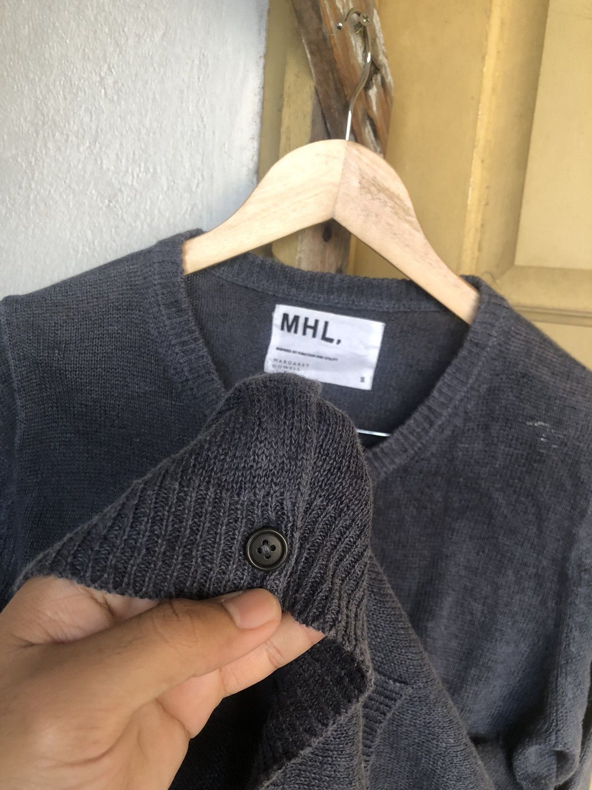 Margaret Howell MHL Margaret Howell Minimalist Knit Cardigan Size M / US 6-8 / IT 42-44 - 8 Thumbnail