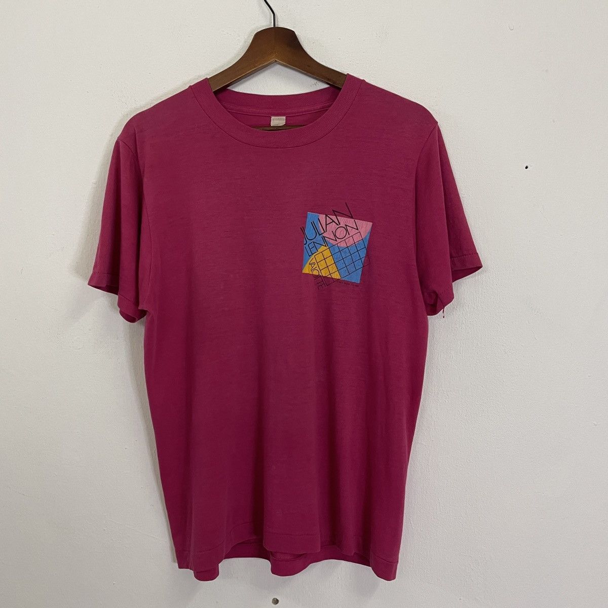 Band Tees Vintage 1985 Julian Lennon Valotte Tee Size US S / EU 44-46 / 1 - 7 Thumbnail