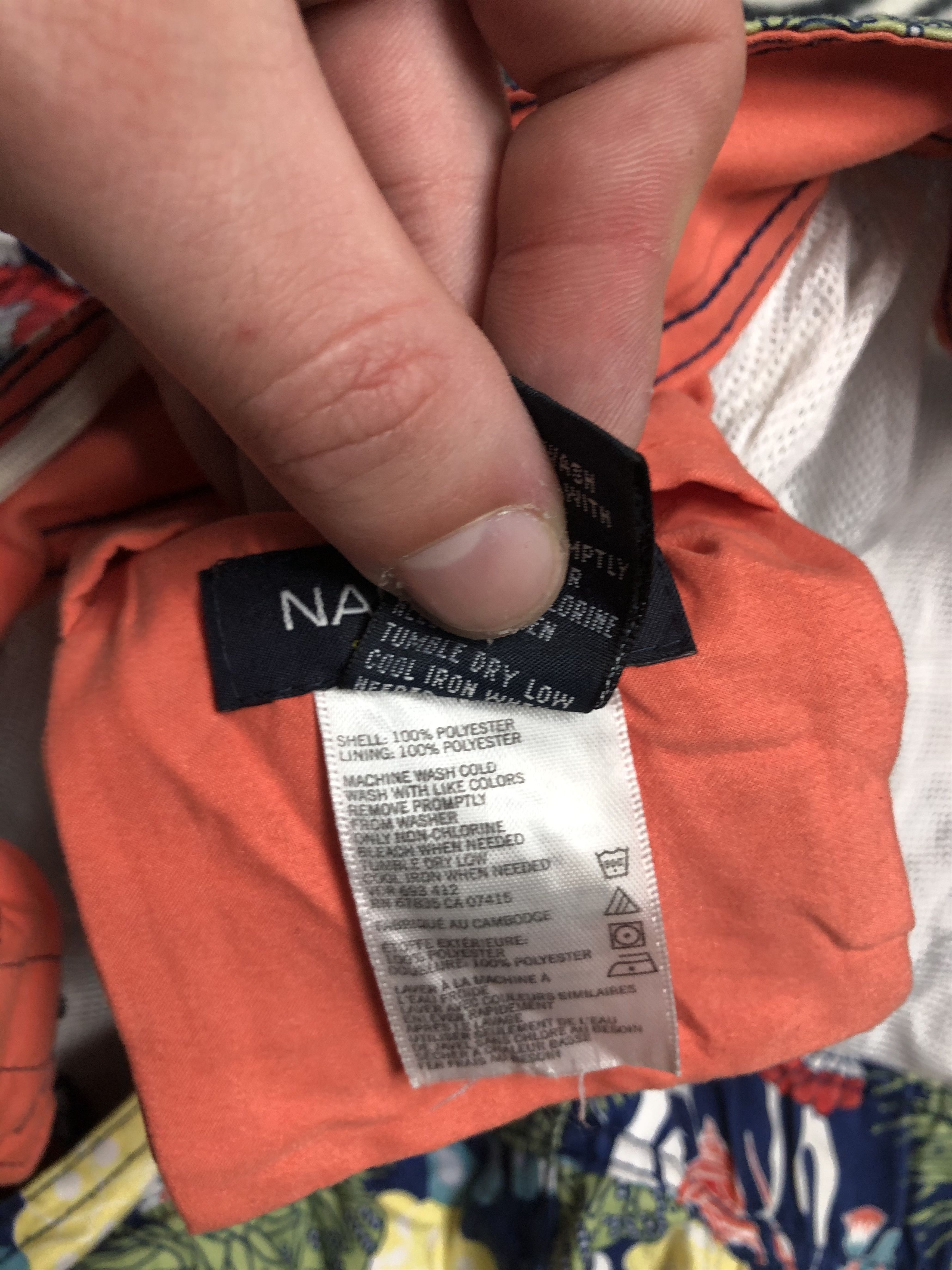 Nautica × Vintage Nautica Vintage Mens Nylon Shorts Size US 36 / EU 52 - 3 Thumbnail