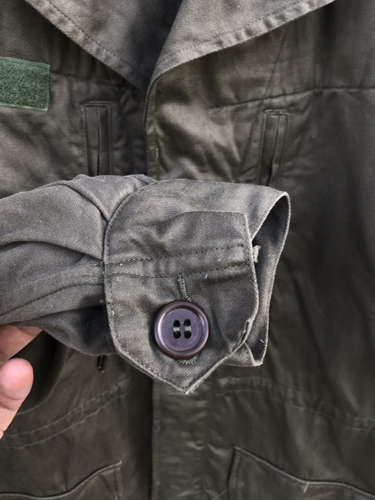 Vintage Vintage Military Jacket Scecam Paris Streetwear Jacket Size US S / EU 44-46 / 1 - 4 Thumbnail