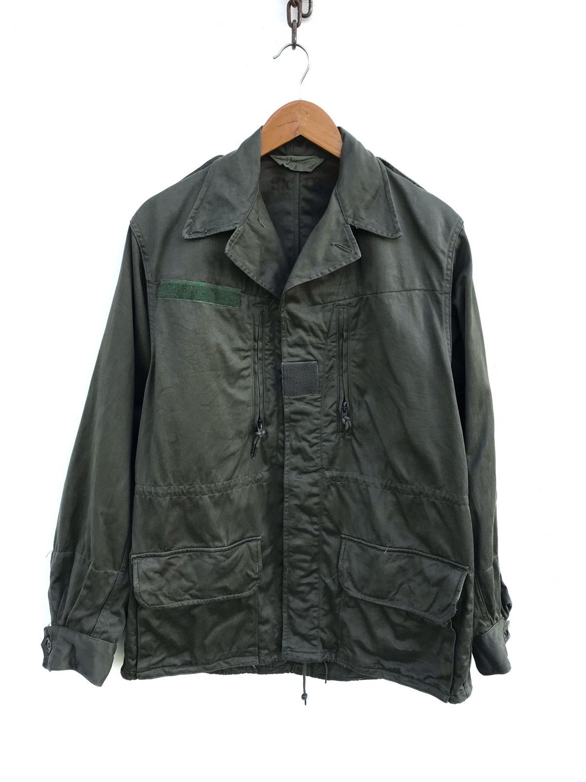 Vintage Vintage Military Jacket Scecam Paris Streetwear Jacket Size US S / EU 44-46 / 1 - 1 Thumbnail