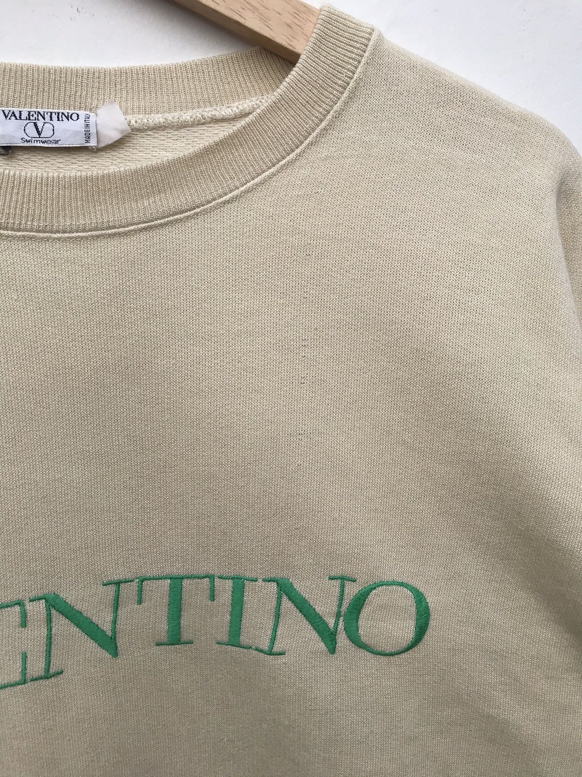 Valentino Valentino Italy Designer Spellout Sweatshirt Size US XL / EU 56 / 4 - 5 Thumbnail