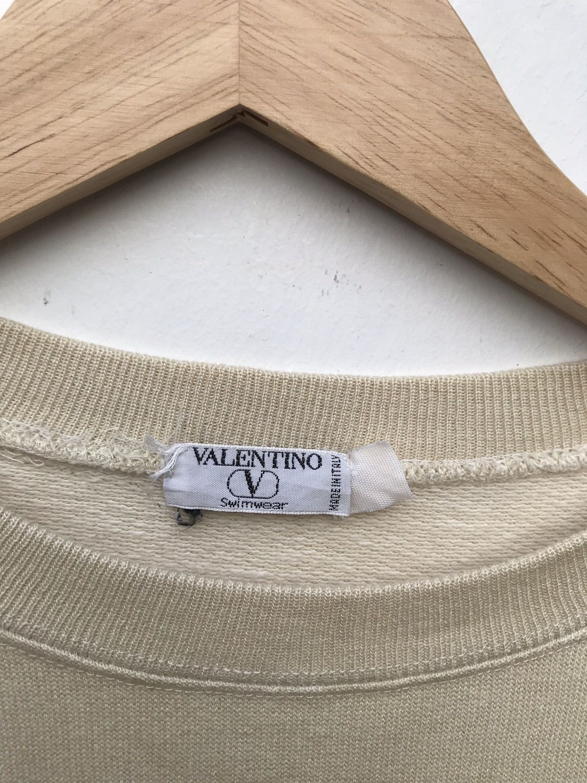 Valentino Valentino Italy Designer Spellout Sweatshirt Size US XL / EU 56 / 4 - 2 Thumbnail