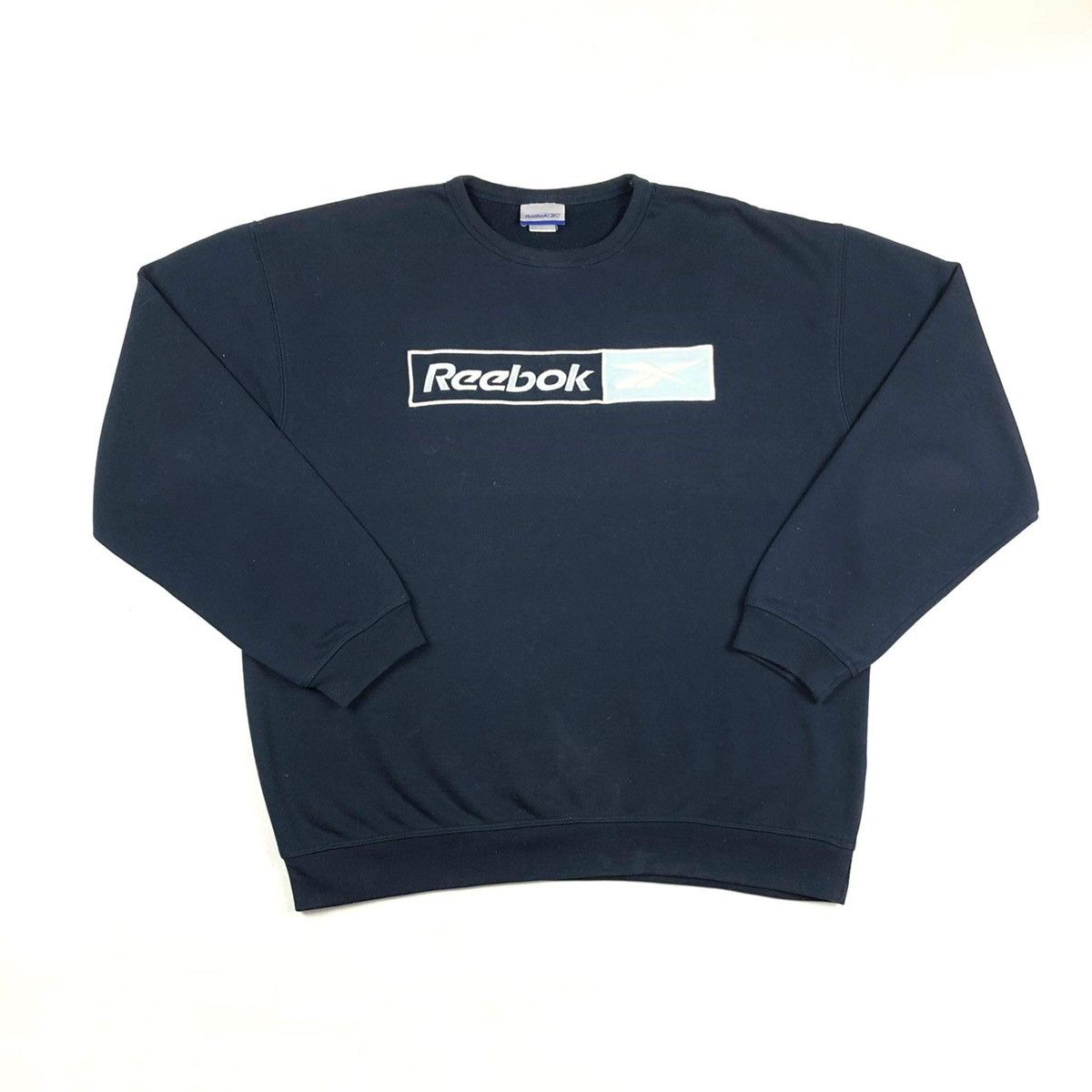 Reebok × Vintage Reebok sweatshirt hoodie spellout 90s y2k Size US L / EU 52-54 / 3 - 1 Thumbnail