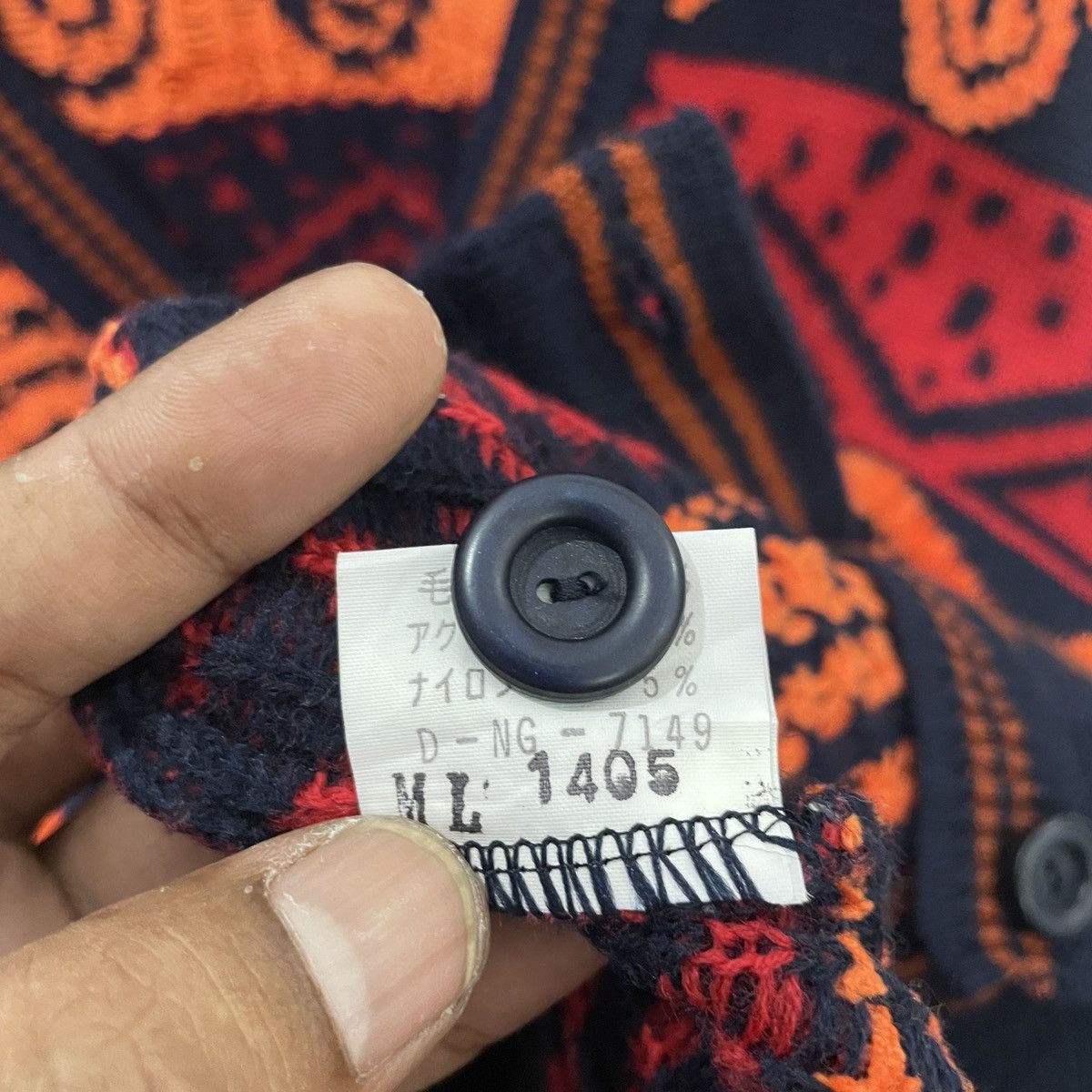 Japanese Brand Vintage Micalady Coogi Style Unisex Cardingan Knitwear Size US M / EU 48-50 / 2 - 6 Thumbnail