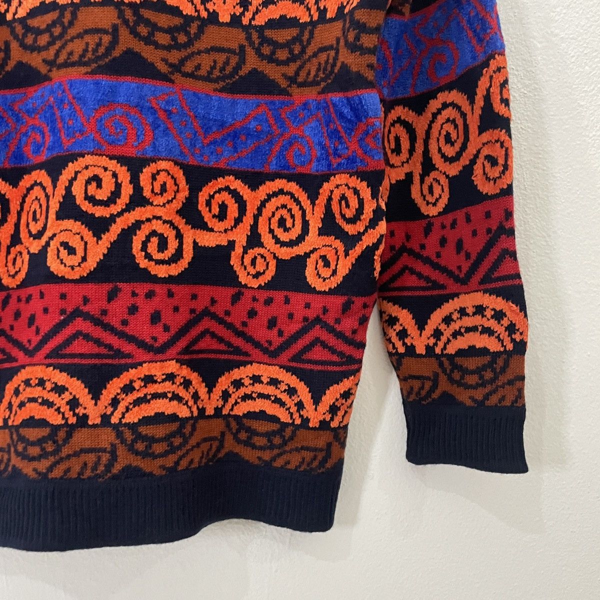 Japanese Brand Vintage Micalady Coogi Style Unisex Cardingan Knitwear Size US M / EU 48-50 / 2 - 8 Thumbnail