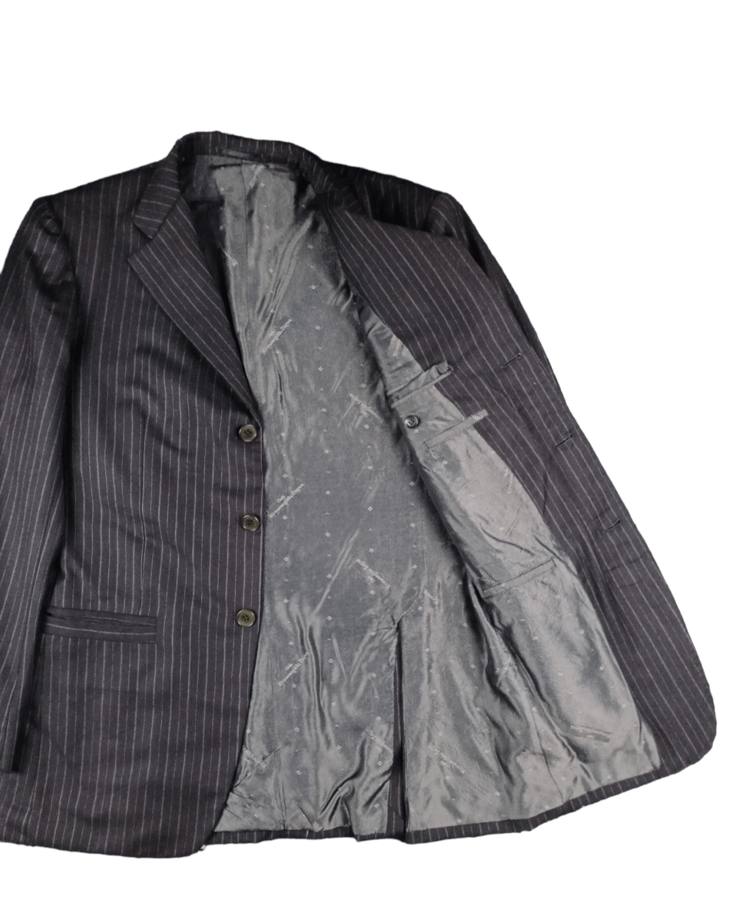 💥RARE💥Cloth By Ermenegildo Zegna Wool Stripe Blazer Jacket
