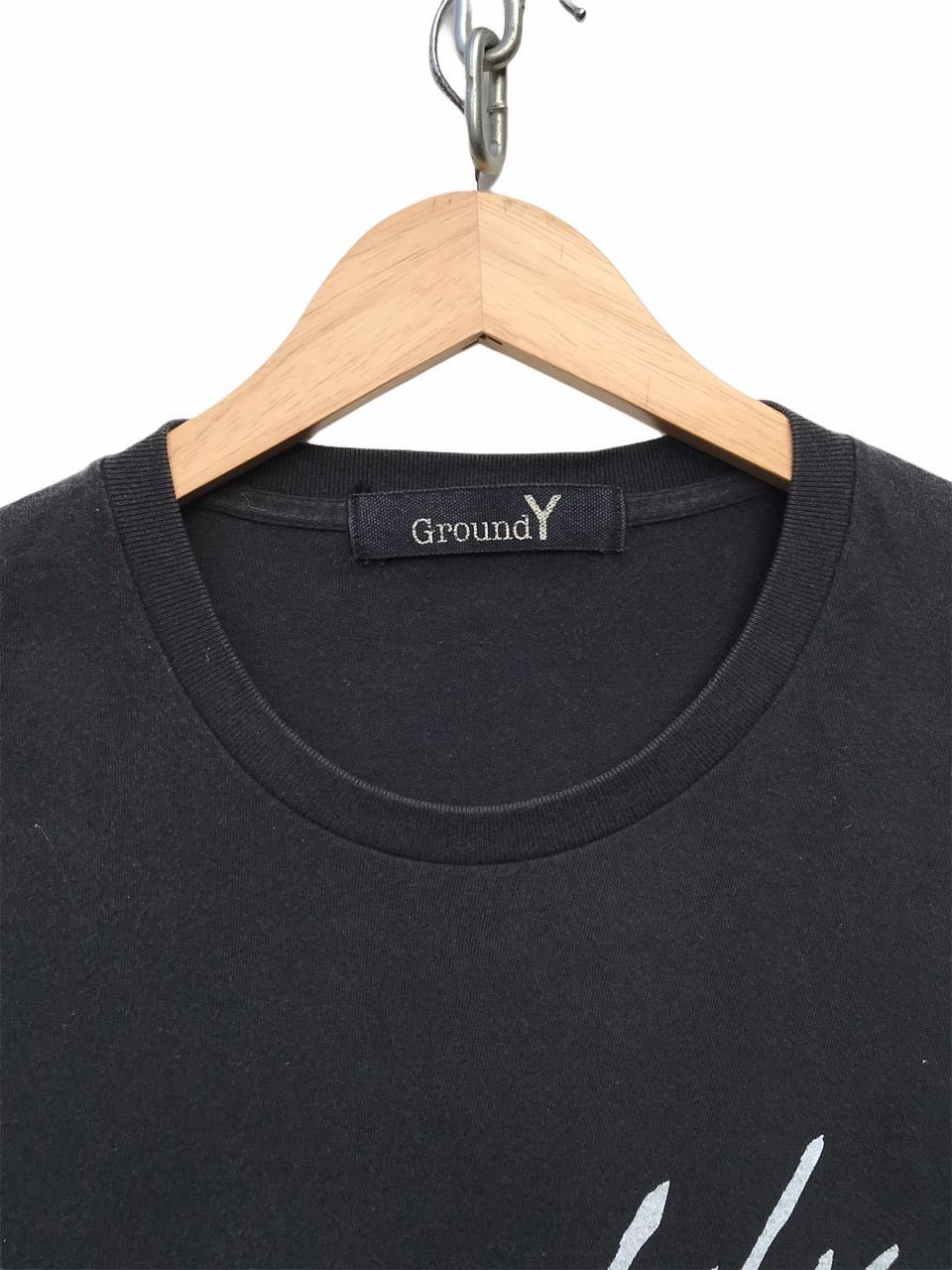 Yohji Yamamoto Yohji Yamamoto Ground Y Spellout Tee Ys Spellout Shirt Size US M / EU 48-50 / 2 - 2 Thumbnail