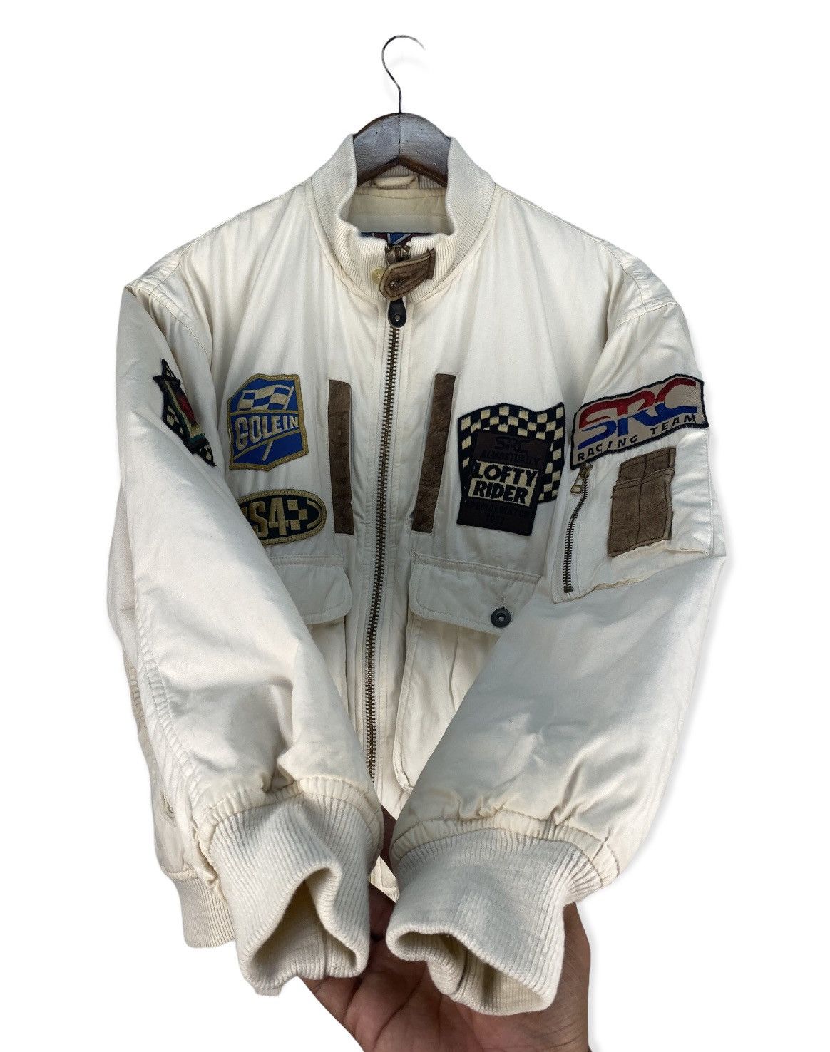 Sports Specialties Vintage SRC Racing Team Bomber Jacket Size US M / EU 48-50 / 2 - 6 Thumbnail