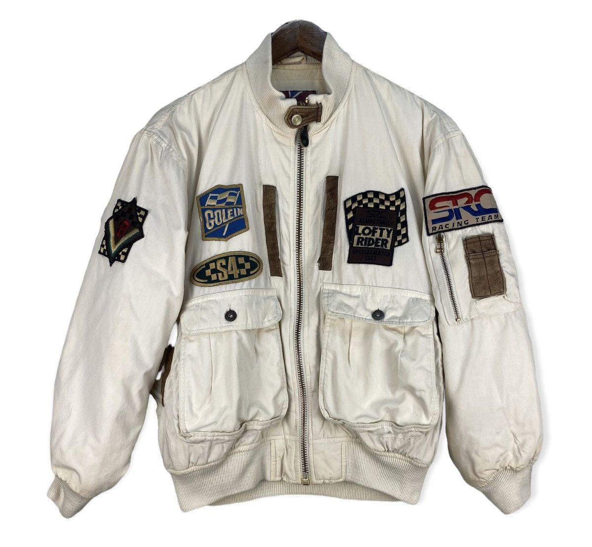 Sports Specialties Vintage SRC Racing Team Bomber Jacket Size US M / EU 48-50 / 2 - 1 Thumbnail