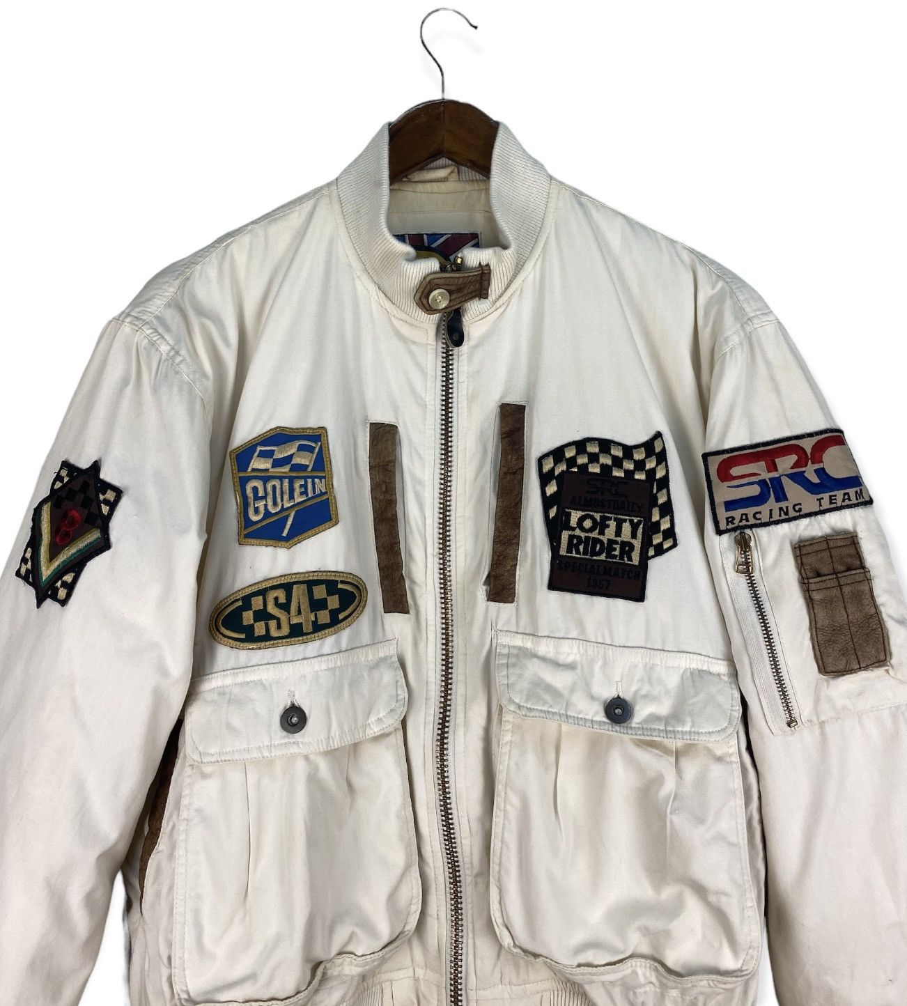Sports Specialties Vintage SRC Racing Team Bomber Jacket Size US M / EU 48-50 / 2 - 2 Thumbnail