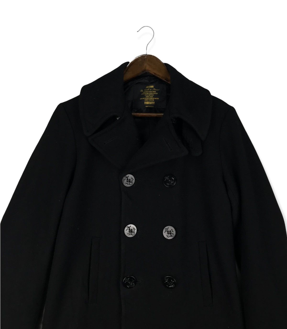 Fidelity Vintage Fidelity Gerald & Stewart Peacoat Jacket Size US M / EU 48-50 / 2 - 2 Thumbnail