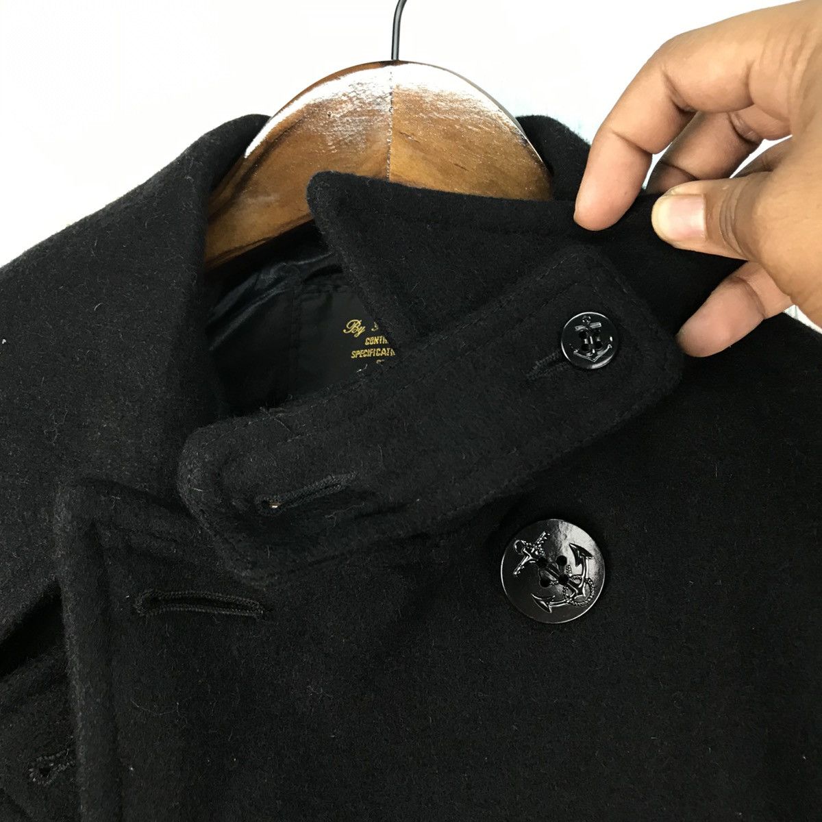 Fidelity Vintage Fidelity Gerald & Stewart Peacoat Jacket Size US M / EU 48-50 / 2 - 5 Thumbnail