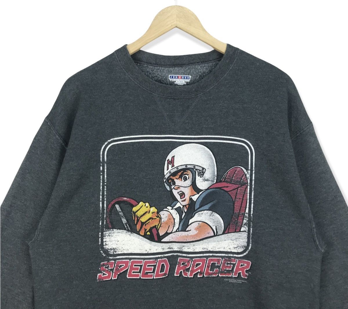 Vintage Vintage Speed Racer Sweatshirt Size US M / EU 48-50 / 2 - 2 Thumbnail