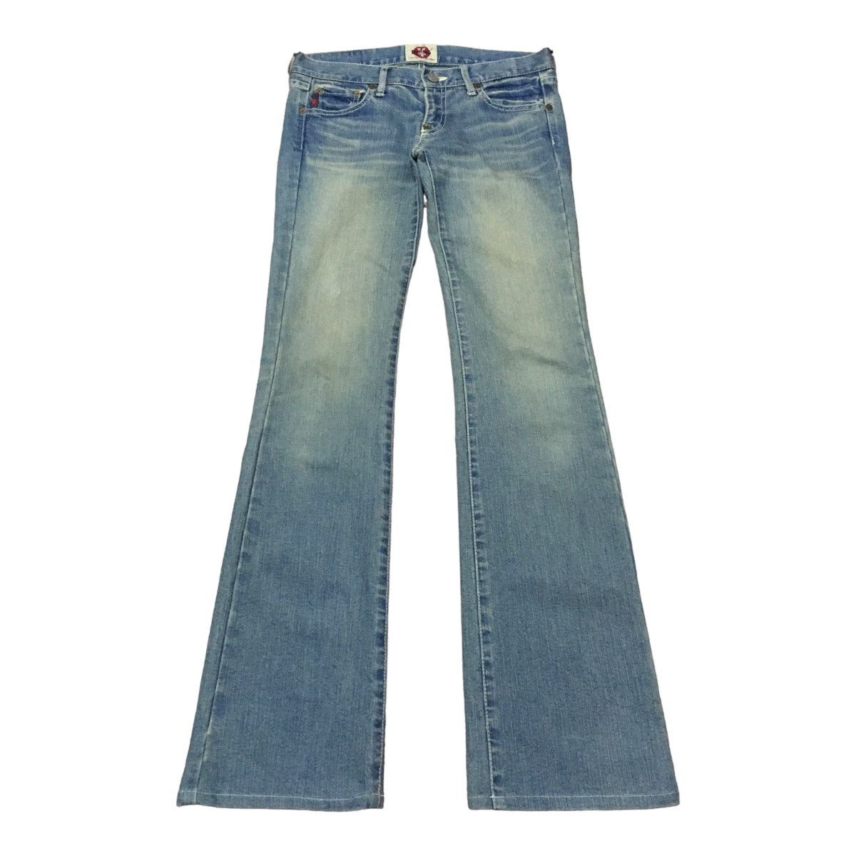Evisu × If Six Was Nine × Japanese Brand Very Rare Design Vintage Brand Yamane Flared Jeans 1990s Size US 26 / EU 42 - 2 Thumbnail