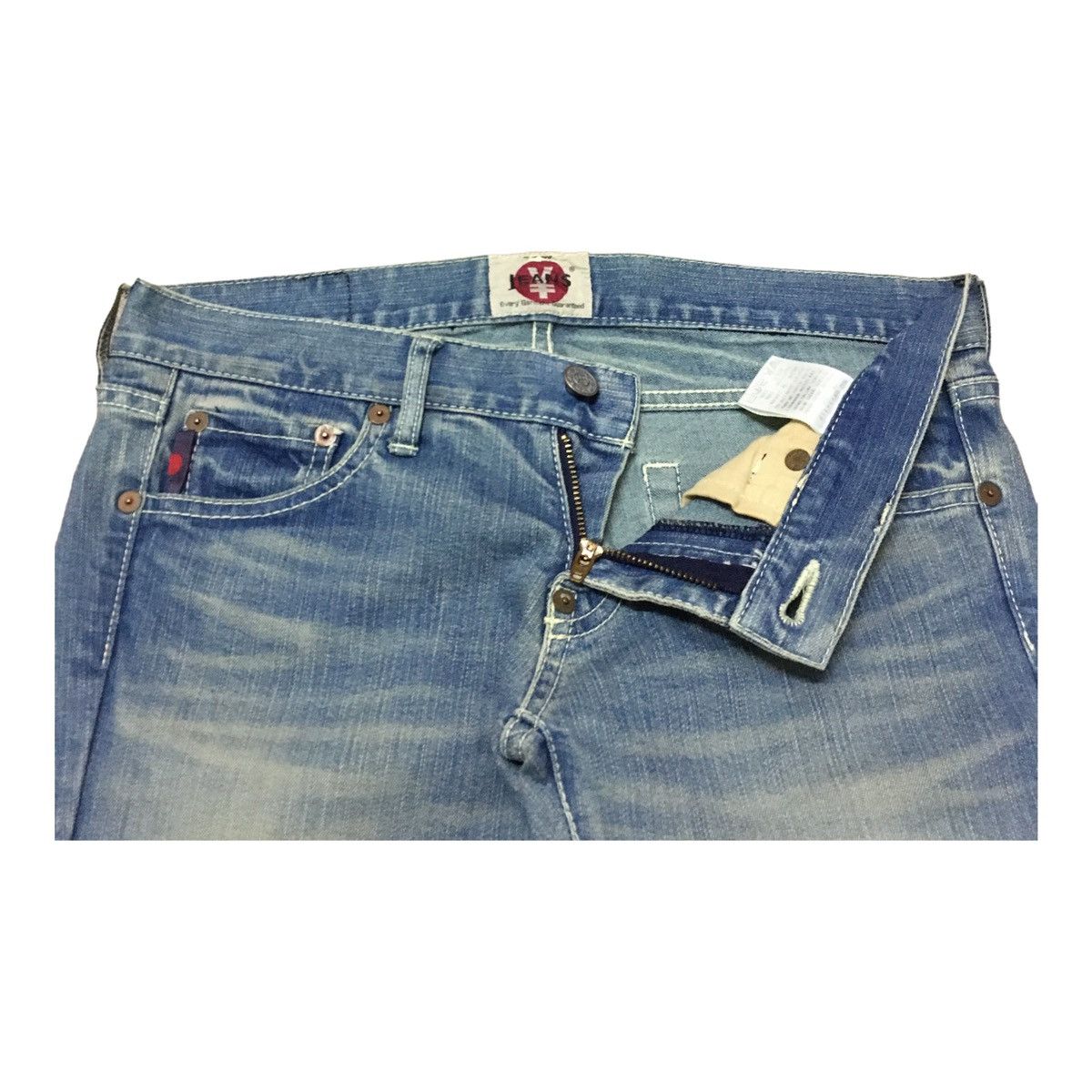 Evisu × If Six Was Nine × Japanese Brand Very Rare Design Vintage Brand Yamane Flared Jeans 1990s Size US 26 / EU 42 - 6 Thumbnail