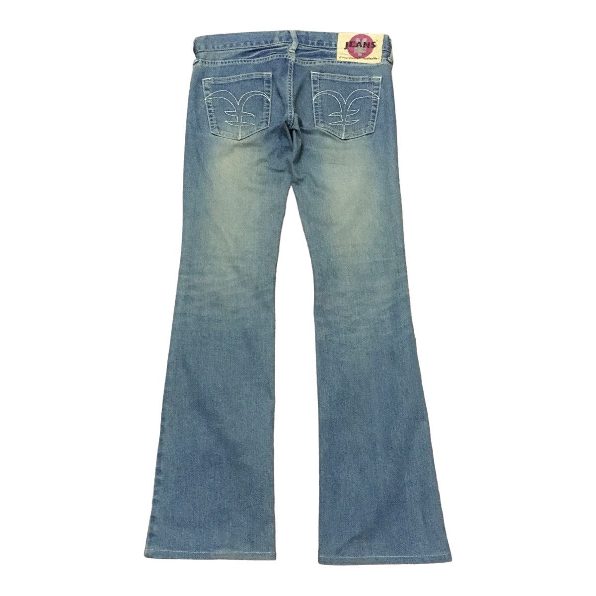 image of Avant Garde x Vintage Very Design Vintage Brand Yamane Flared Jeans 1990S in Denim, Men's (Size 26)