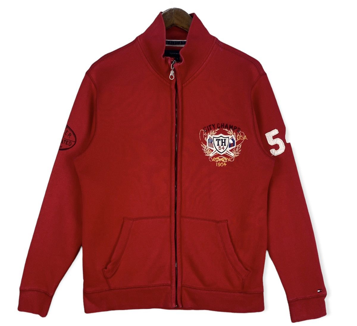 Tommy Hilfiger Tommy Hilfiger Sweater Jacket Size US L / EU 52-54 / 3 - 1 Thumbnail