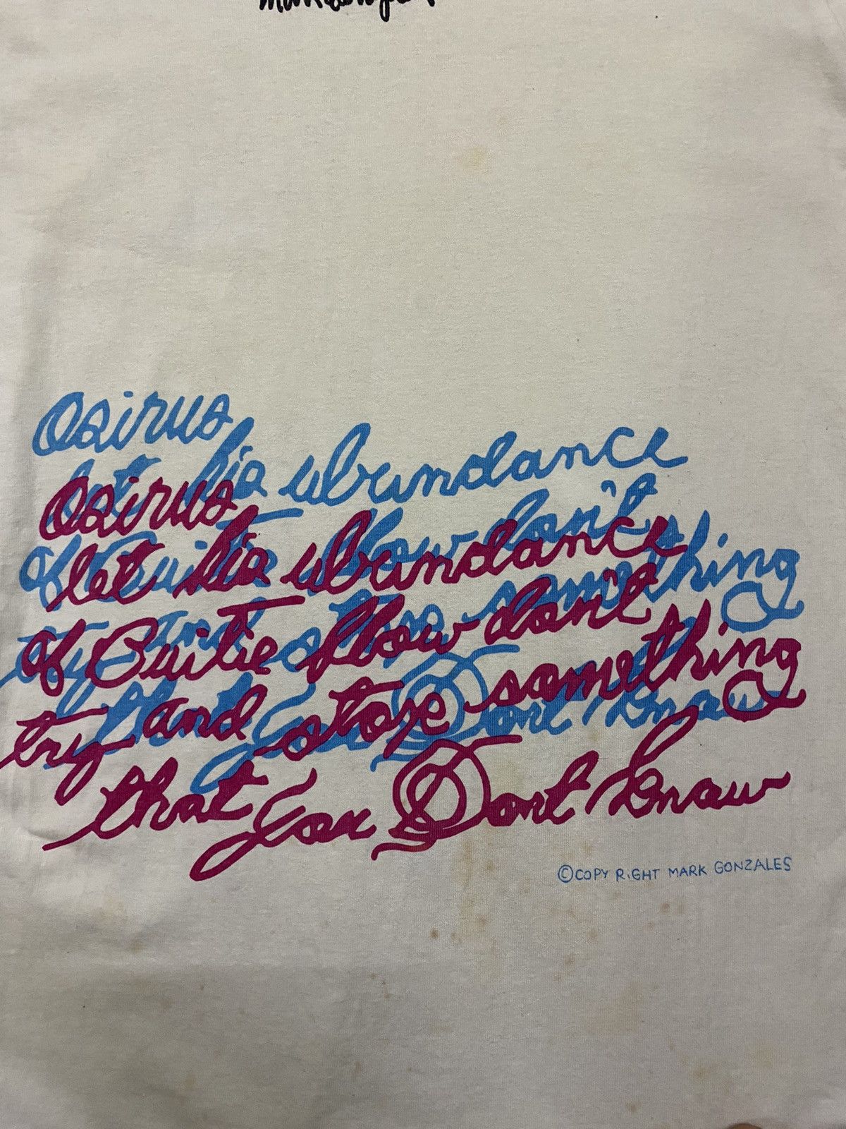 Other Mark Gonzales L/S tshirt Size US M / EU 48-50 / 2 - 11 Thumbnail