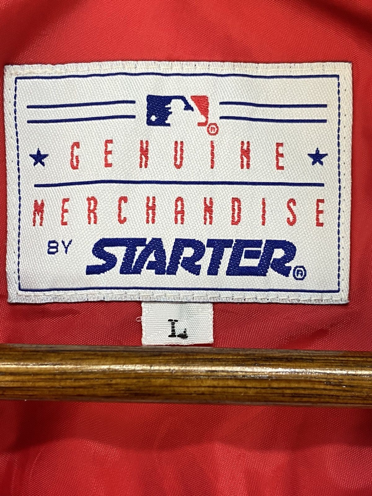 MLB Vintage 90s Lenny Dykstra Mlb Starter Coach Jacke Size US L / EU 52-54 / 3 - 10 Thumbnail