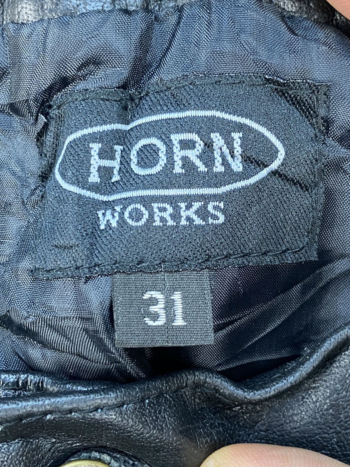 Genuine Leather ❗️RARE❗️Horn Works Leather Pants Size US 31 - 5 Thumbnail