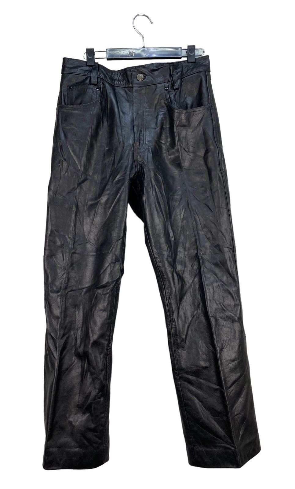 Genuine Leather ❗️RARE❗️Horn Works Leather Pants Size US 31 - 1 Thumbnail