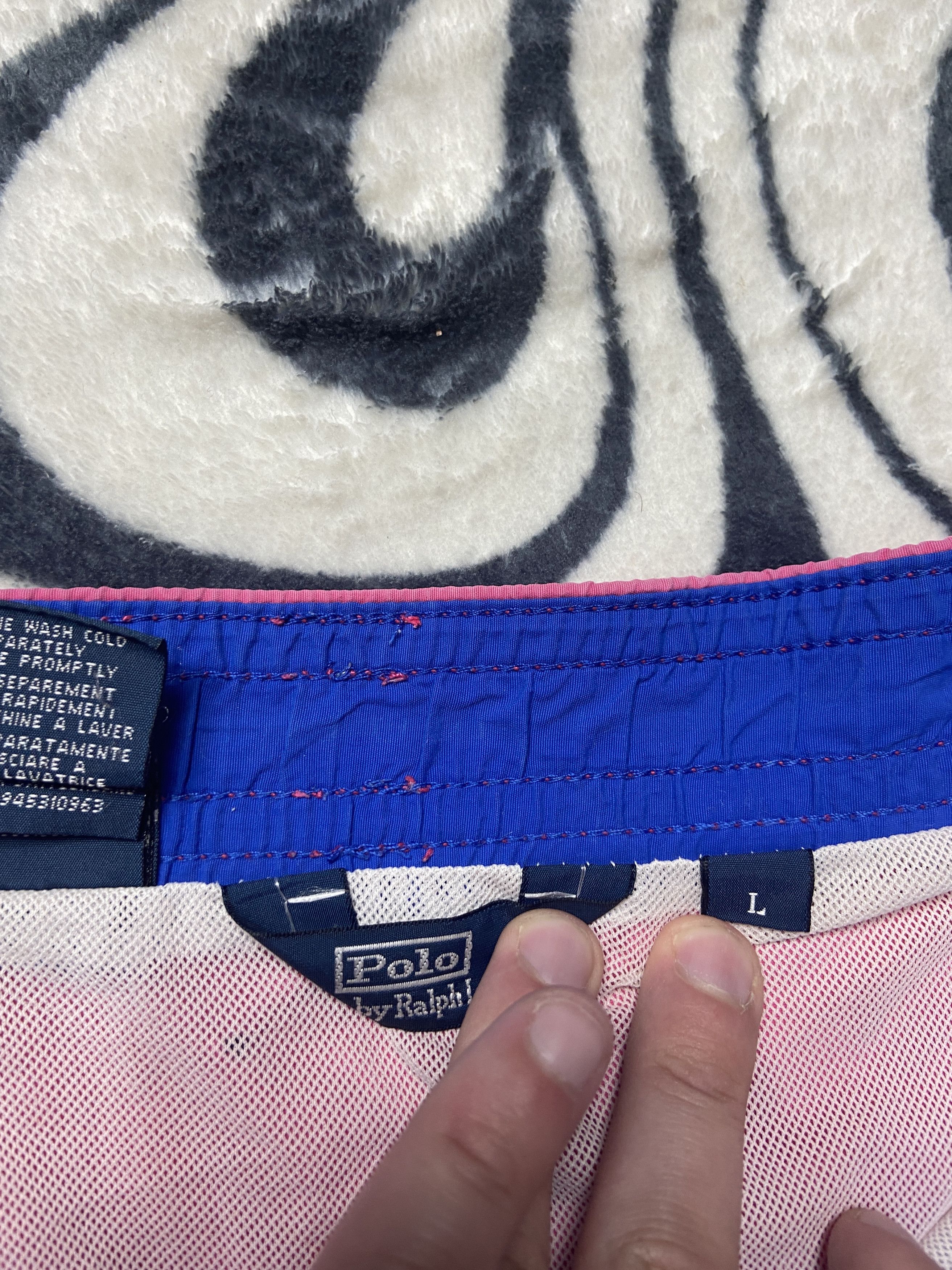 Polo Ralph Lauren × Ralph Lauren × Vintage Polo Ralph Lauren Vintage Mens Nylon Shorts Size US 34 / EU 50 - 3 Thumbnail