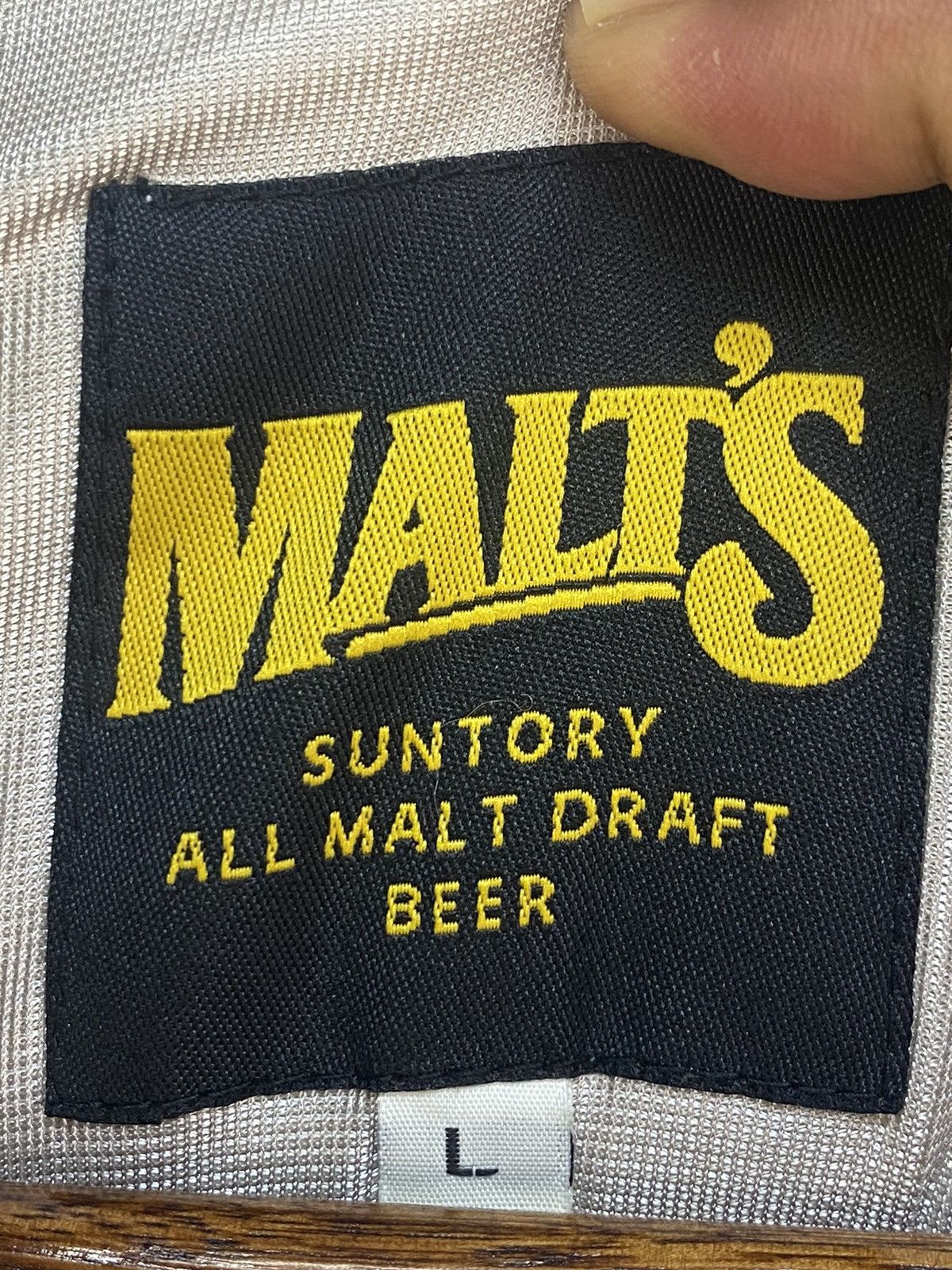 Vintage Vintage Malt's Baseball Team Bomber Jacket Size US L / EU 52-54 / 3 - 8 Thumbnail