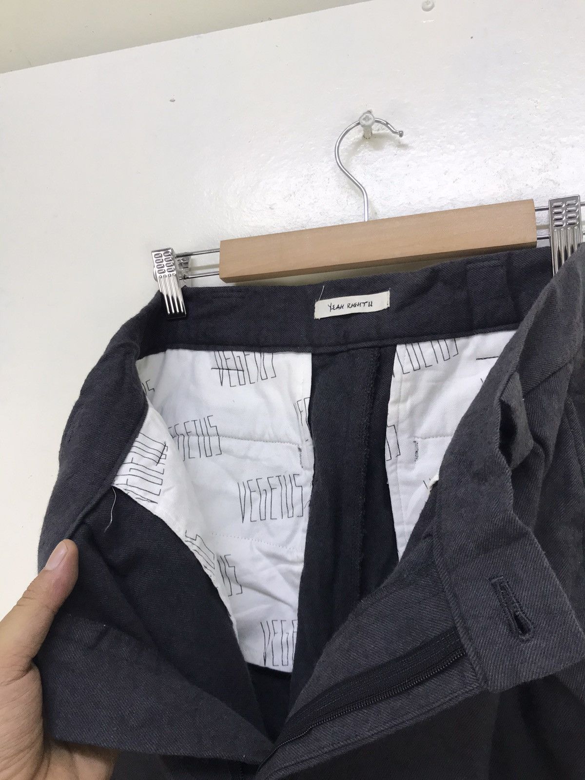 Japanese Brand 🔥Yeah Right Japan Modern Hakama Harajuku Stylish Pants Size US 30 / EU 46 - 20 Thumbnail
