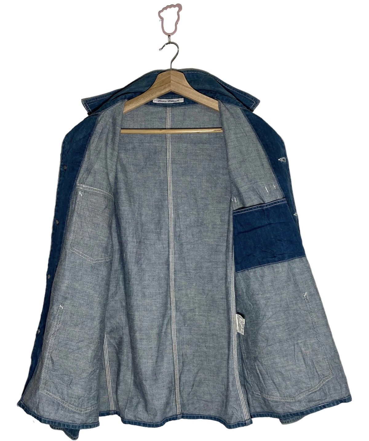 Edition Japan × Japanese Brand Vintage EXTRA EDITION indigo Workwear Coat Jacket Size US M / EU 48-50 / 2 - 7 Thumbnail
