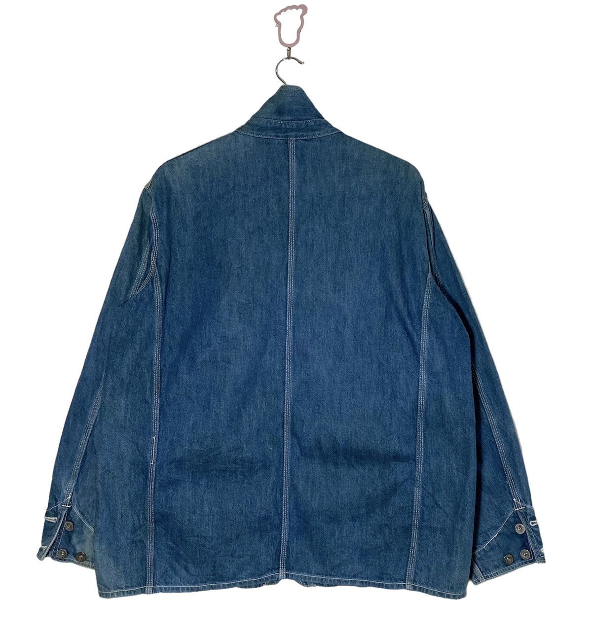 Edition Japan × Japanese Brand Vintage EXTRA EDITION indigo Workwear Coat Jacket Size US M / EU 48-50 / 2 - 6 Thumbnail