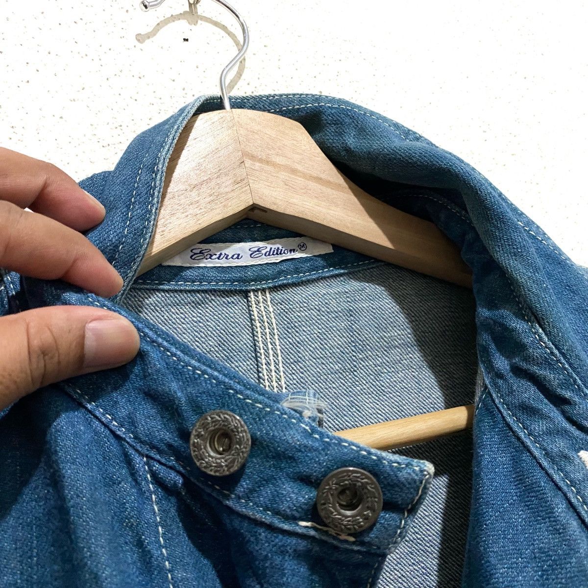 Edition Japan × Japanese Brand Vintage EXTRA EDITION indigo Workwear Coat Jacket Size US M / EU 48-50 / 2 - 5 Thumbnail