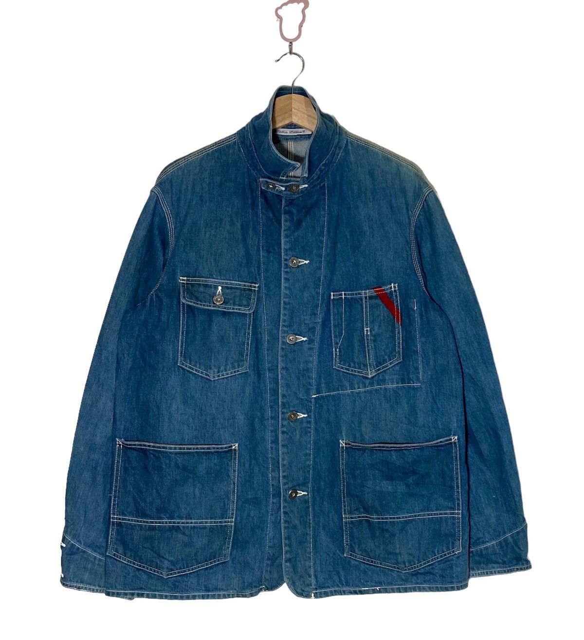 Edition Japan × Japanese Brand Vintage EXTRA EDITION indigo Workwear Coat Jacket Size US M / EU 48-50 / 2 - 1 Thumbnail