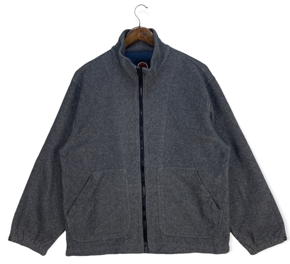 image of Lucky Vintage Lucky Strike Fleece Sweater in Dark Grey, Men's (Size Medium)