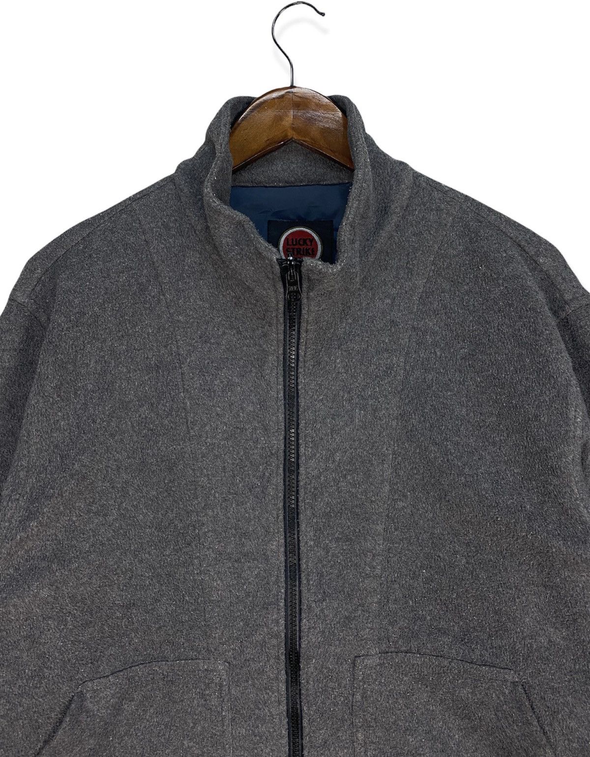 Lucky Brand Vintage Lucky Strike Fleece Sweater Size US M / EU 48-50 / 2 - 2 Thumbnail