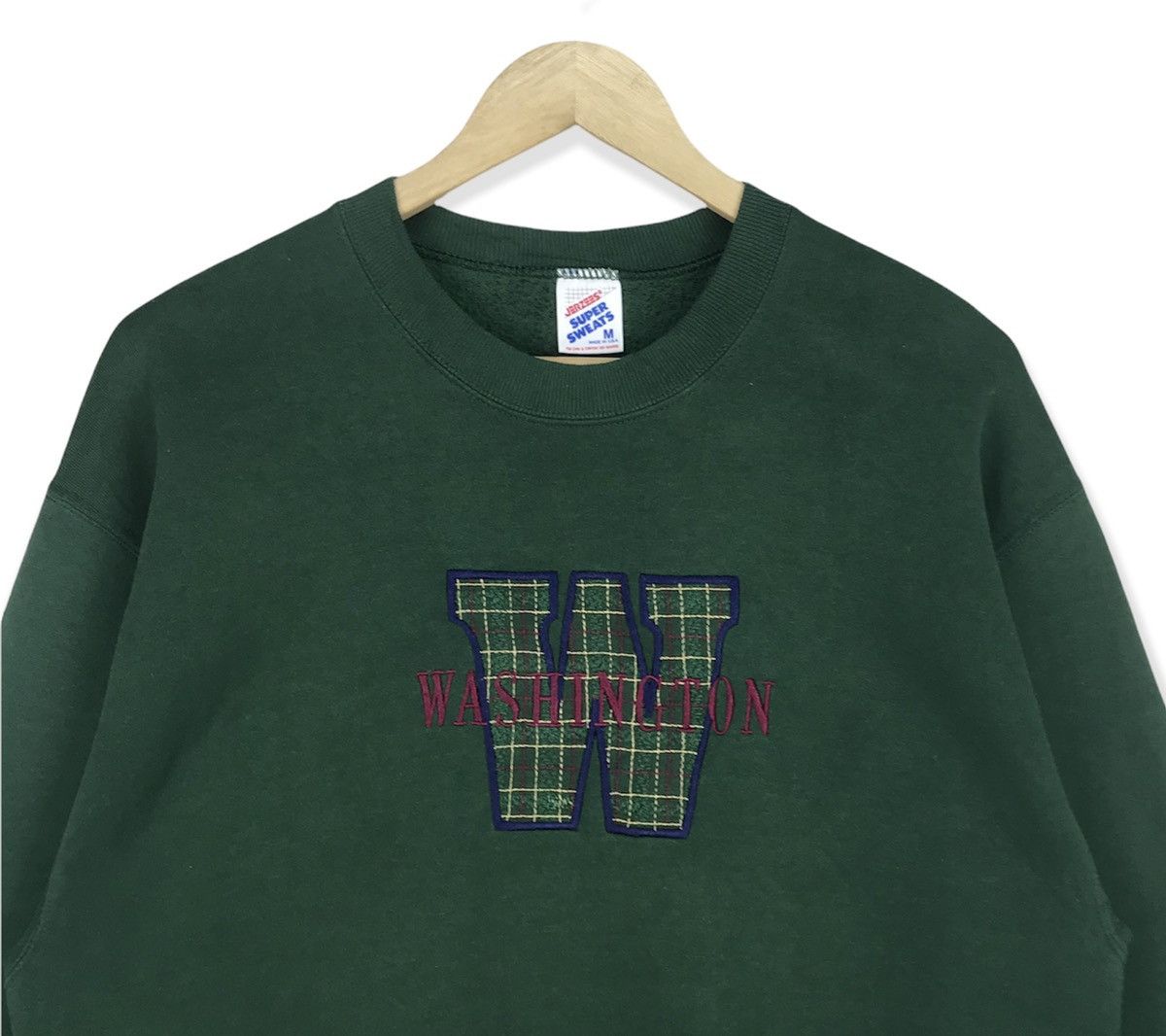 Vintage Vintage Washington Sweatshirt Size US M / EU 48-50 / 2 - 2 Thumbnail