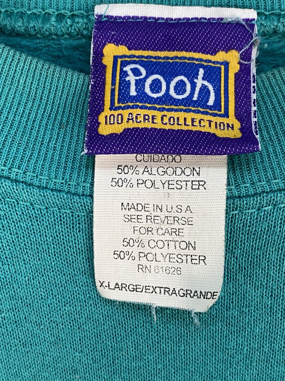 Cartoon Network Vintage Winnie The Pooh Sweatshirt Size US XL / EU 56 / 4 - 6 Thumbnail