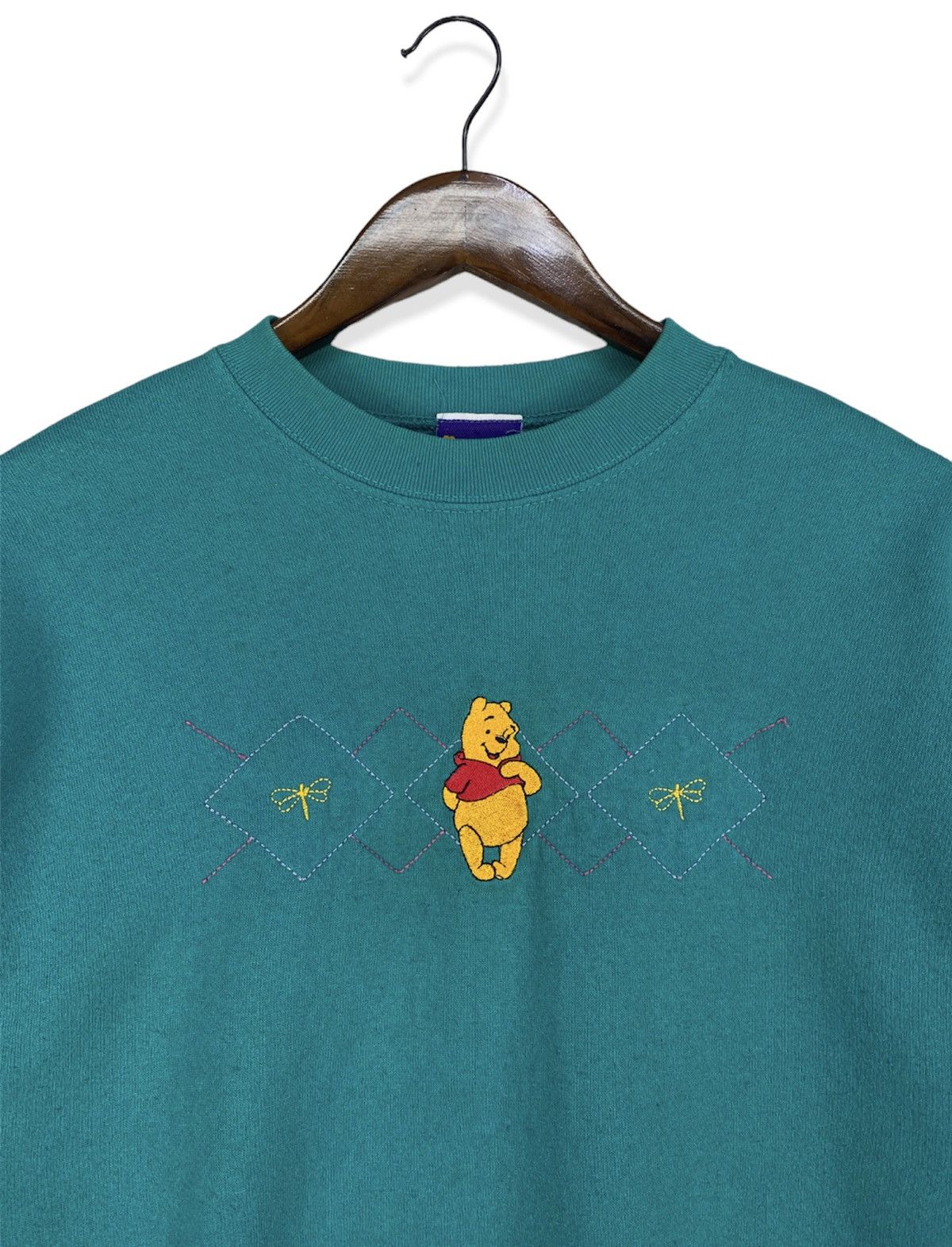 Cartoon Network Vintage Winnie The Pooh Sweatshirt Size US XL / EU 56 / 4 - 2 Thumbnail