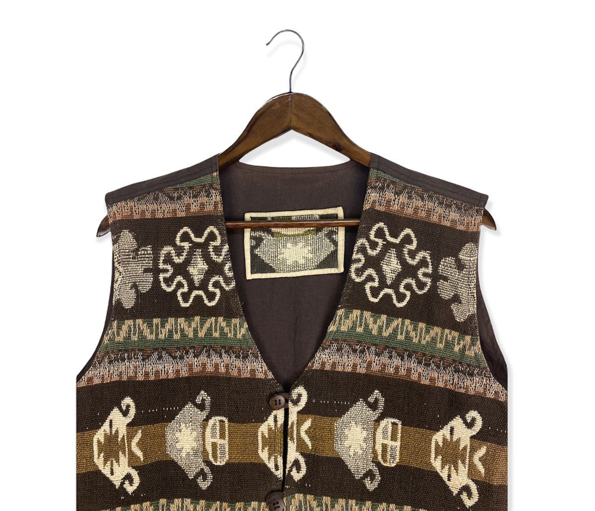 Art Comes First Vintage Native Vest Nice Design Size US M / EU 48-50 / 2 - 2 Thumbnail