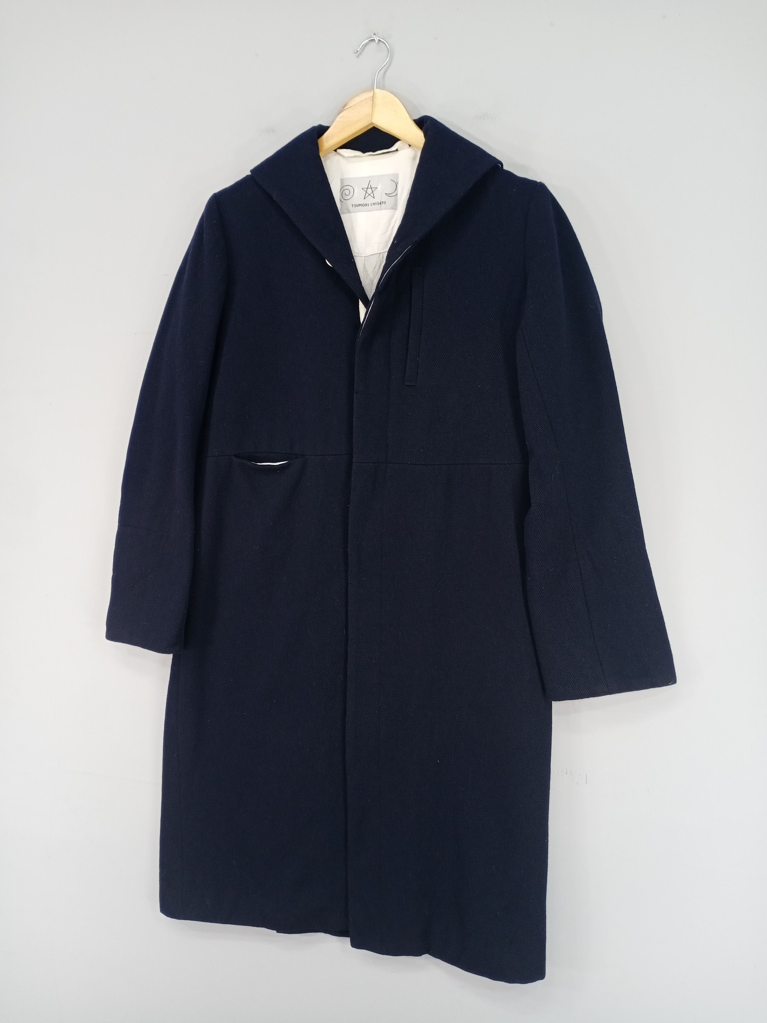 Issey Miyake 💥RARE💥Vintage Tsumori Chisato Long Coat Button Jacket Size US S / EU 44-46 / 1 - 3 Thumbnail