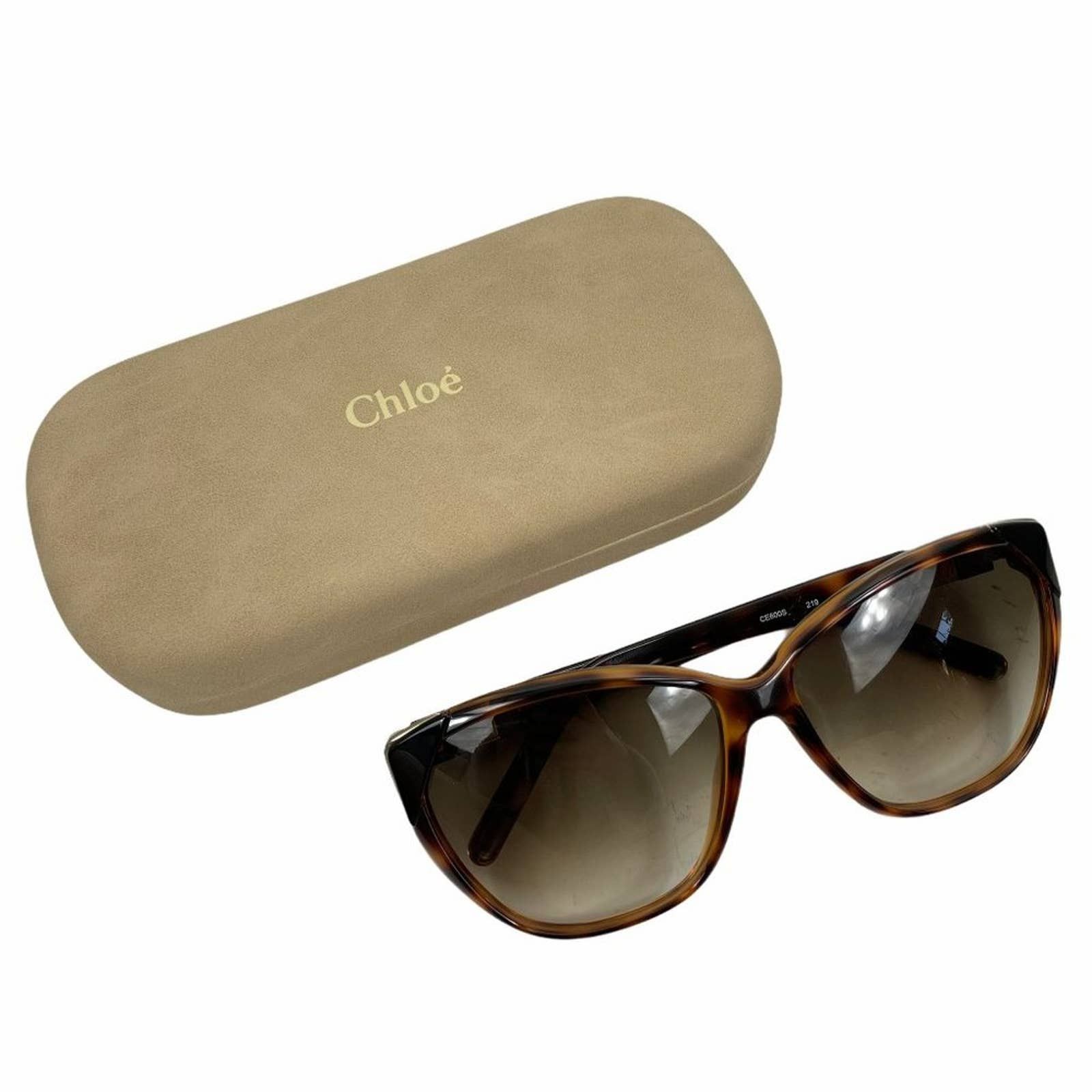 NWB Chloe sunglasses CE600S cat outlet eye tortoise Italy 60,14