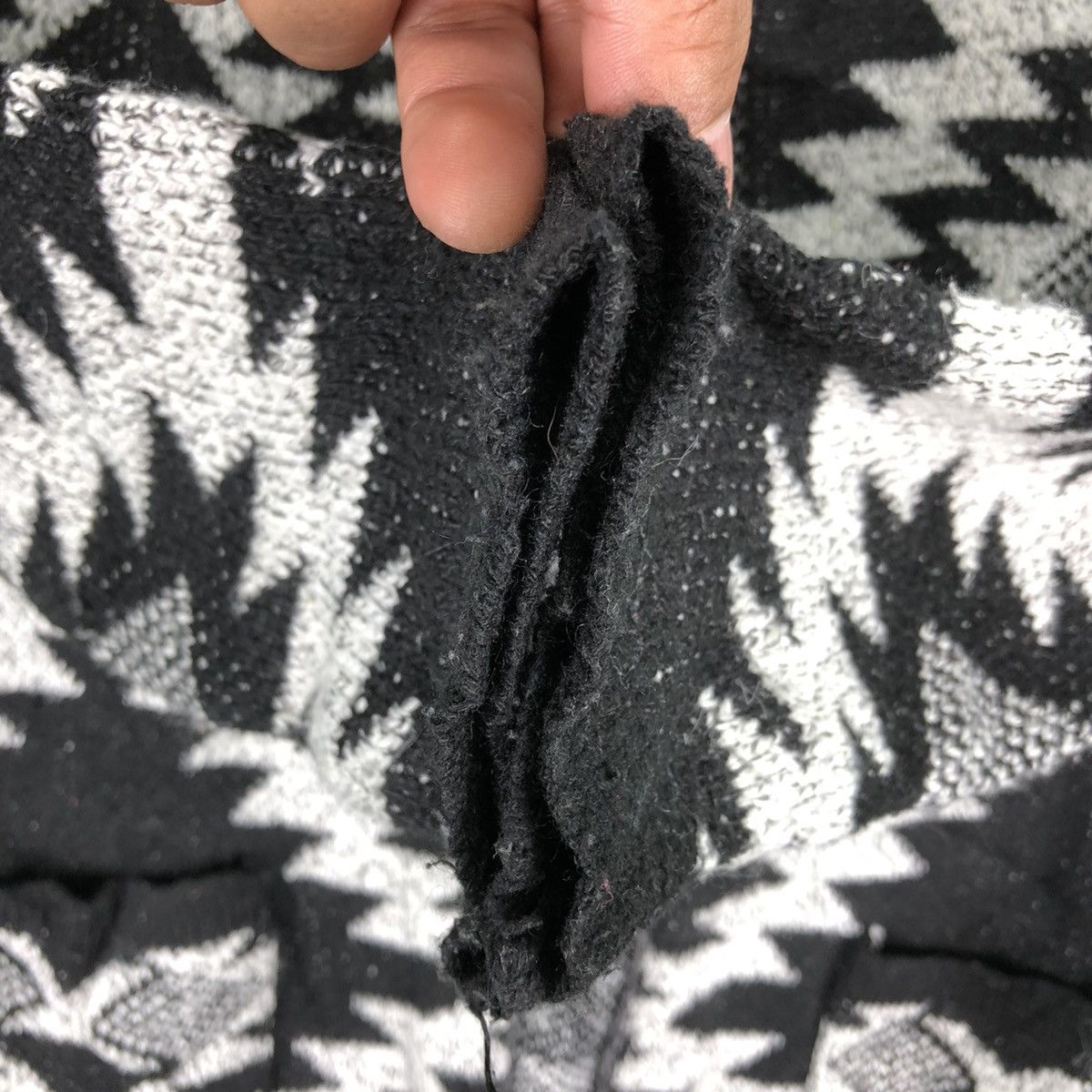 Native × Vintage Vintage Knit Navajo Native Midi Long Cardigan Jacket Size M / US 6-8 / IT 42-44 - 9 Thumbnail